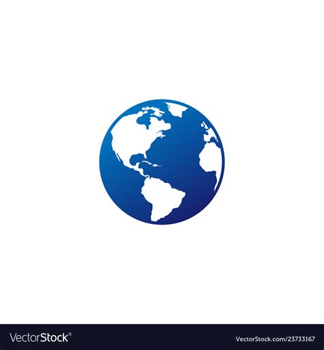 Earth Logo Vector The Earth Images Revimageorg