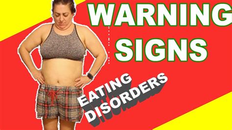 Warning Signs Of An Eating Disorder And How To Get Help Youtube