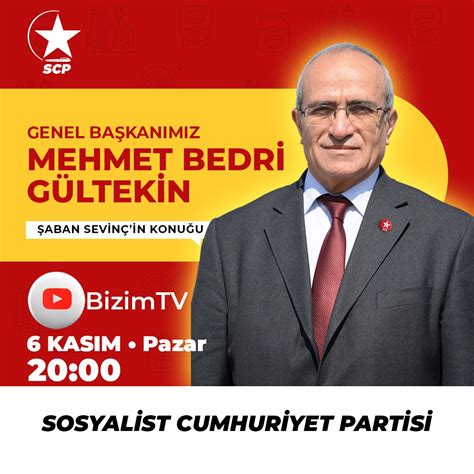 Sosyalist Cumhuriyet Partisi On Twitter Genel Ba Kan M Z Say N
