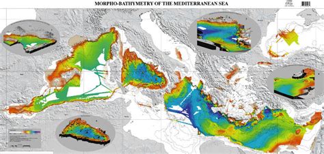 Sea Floor Sunday 41 Bathymetric Map Of Mediterranean Sea Wired