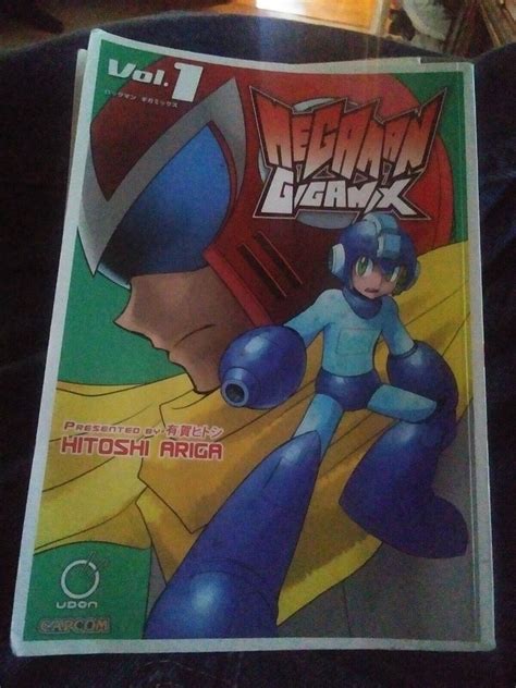 Megaman Gigamix Volume 1 Manga Graphic Novel Hitoshi Ariga Capcom Book