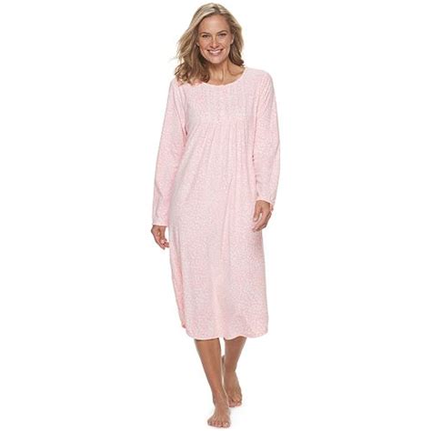 Womens Croft And Barrow® Velour Nightgown
