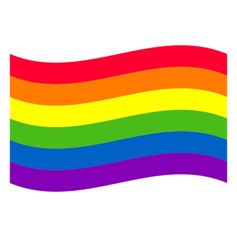 Also pride flag png available at png transparent variant. Waving rainbow flag element - Transparent PNG & SVG vector ...