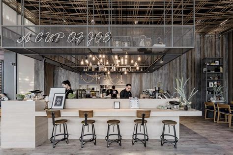 Cafe Counter Bar Coffee Shop Design Layout Factory