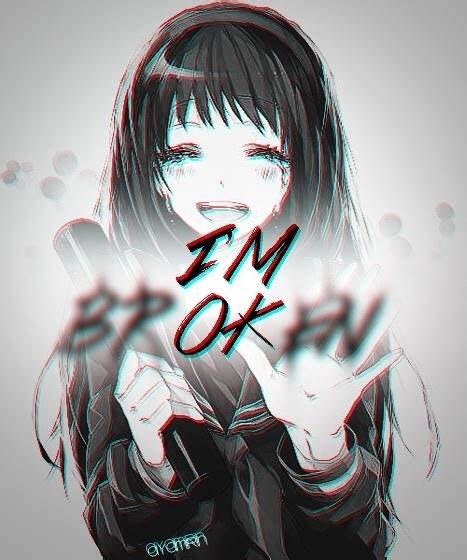 Broken Hearted Girl Sad Anime Girl Pfp