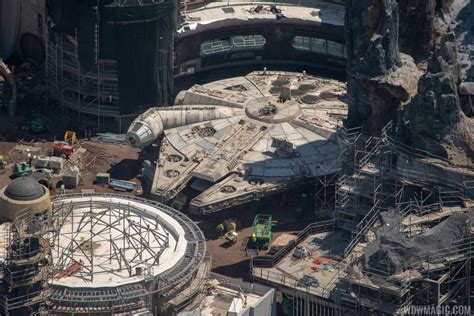 Star Wars Galaxys Edge Aerial Pictures March 2019 Photo 10 Of 36