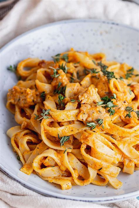 Creamy Tagliatelle With Squash And Sausage The Cook Report