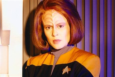 A Woman Dressed As Star Treks General Commander