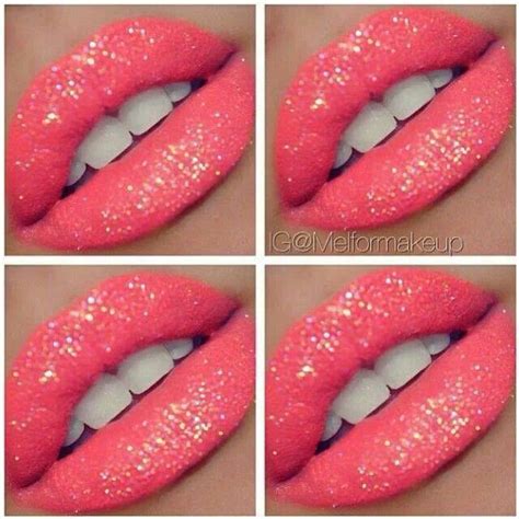 Light Pink Lipstick With Glitters Kiss Makeup Love Makeup Pretty