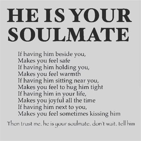 Soulmate And Love Quotes If You Feel This For Someone
