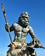 King Neptune, (Neptune), god of the sea | Neptune statue, Statue, Poseidon