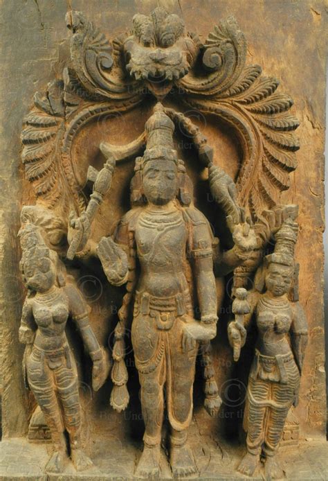 Harihara Temple Chariot Panel In690 Tamil Nadu State Southern India