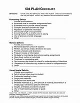 504 Accommodations For Adhd Middle School Images