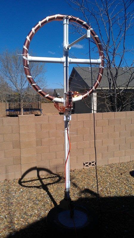 Helical Magnetic Loop Antenna Ad Zj Wiki Ham Radio Ham Radio Antenna Antenna Gain