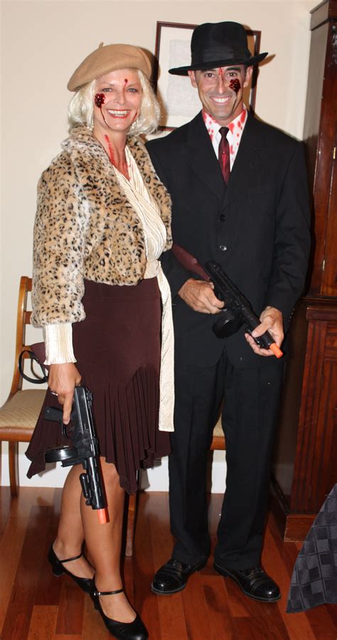 Unique Costumes Bonnie And Clyde Halloween Costume Hollywood
