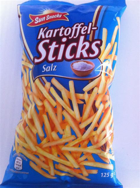 Crisps&Critics: Kartoffel-Sticks Salz - Sun Snacks