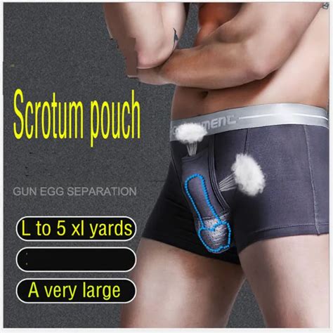 【cw】mens Underwear Scrotum Support Bag Function Modal U Convex
