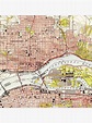 "Vintage Map of Davenport Iowa (1953)" Acrylic Block for Sale by ...