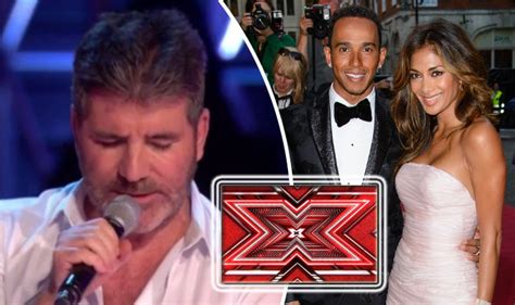 the x factor 2016 simon cowell makes jibe at nicole and lewis split tv and radio showbiz and tv