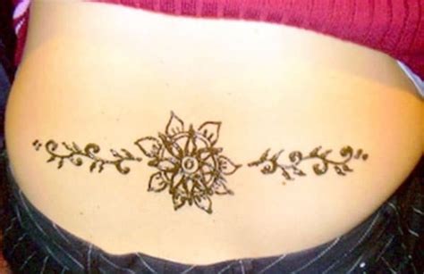 Henna Mehndi Tattoo Designs Idea For Lower Back Tattoos Ideas