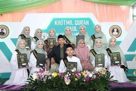 Sebanyak 106 Santri Putra-Putri Ponpes. Kyai Galang Sewu Ikuti Khotmil