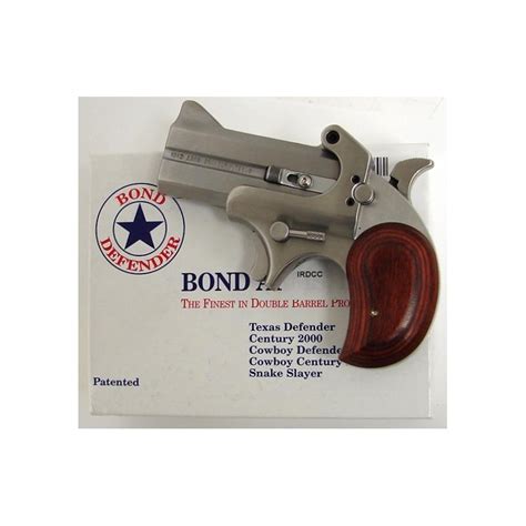 Bond Arms Cowboy Defender 45 Lc410 Gauge Pistol New Pr7849