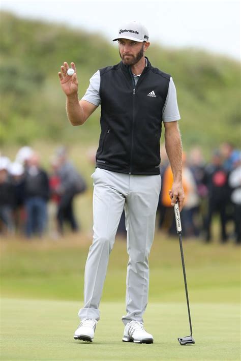 Dustin Johnson 146th Open Championship Round Two At Royal Birkdale In