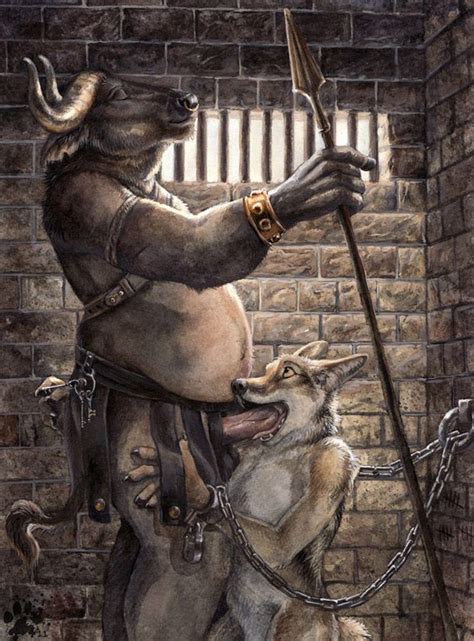 Minimum Security Prison By Blotch Furry Art Animal Art Art