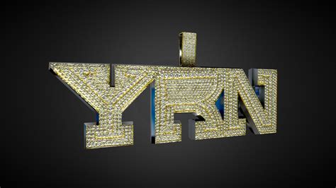 Yrn Migos Chain Medallion Buy Royalty Free 3d Model By Tiko Tikoavp