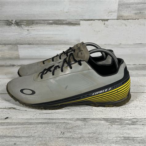 Oakley Cipher 2 Nanospike Mens Gray Golf Shoe Athletic Fashion Sneaker