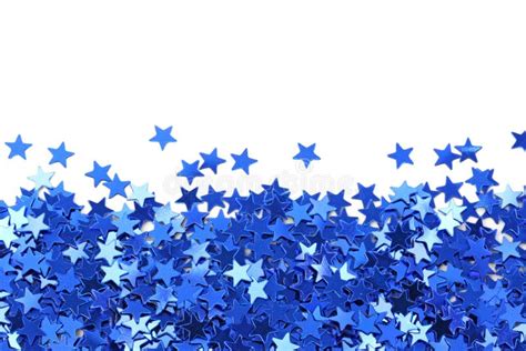 Blue Stars Confetti Stock Photo Image Of Confetti Festive 8070288