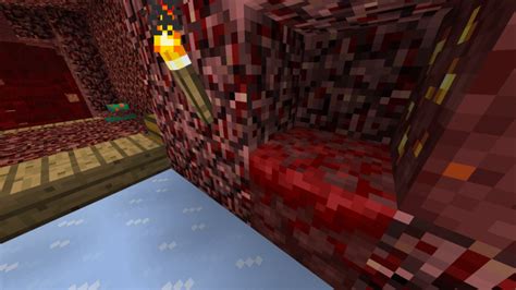 Mcpebedrock Fixed Nyliumnether Gold Ore Pack Texture Pack 16×16