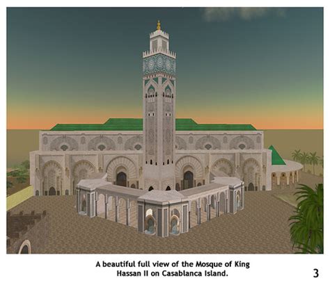 The Virtual Hassan Ii Mosque In Casablanca Virtual Morocc Flickr