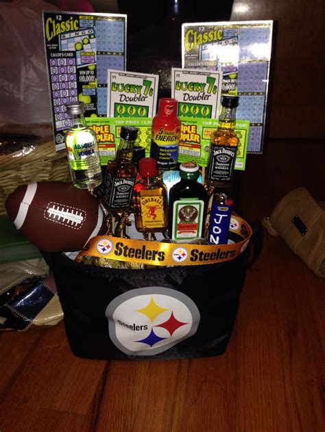 Football touchdown game day package. The 25+ best Men gift baskets ideas on Pinterest | Baskets ...