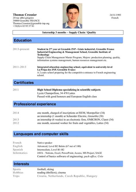 Together with advice and guides from uk business experts. Crosnier Thomas English CV V3 (Crosnier Thomas - English ...