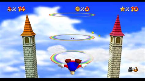 10 Stars Super Mario 64 1080 Castle Secret Star 01 Flying Cap Youtube