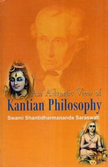 An Advaitic View Of Kantian Philosophy Exotic India Art