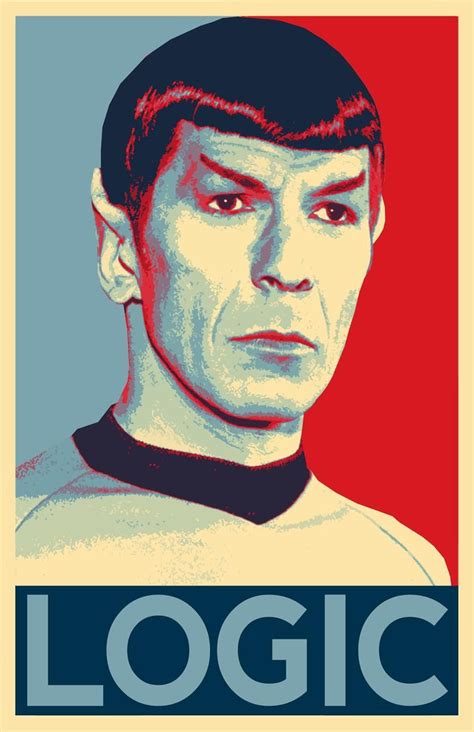 Mr Spock Logic From Star Trek Illustration 5 Image 1 Horror