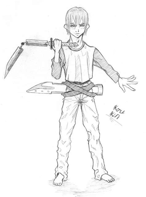 Sword Guy Sketch By Revvolution On Deviantart
