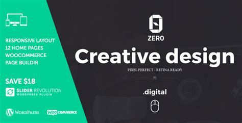 Made for any creative agency and startup 2020. Digital Creative Agency Wordpress Theme | Designbeep