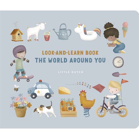 Childrens Book Look And Learn Book The World Around You My
