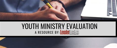 Youth Ministry Evaluation Survey Leadertreks Youth Ministry Blog
