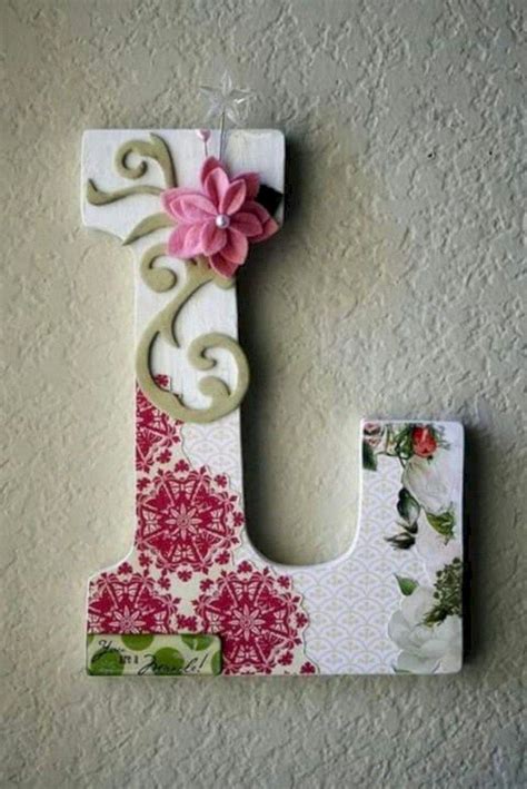 38 Pretty Diy Decorative Letter Ideas And Tutorials Decorsavage