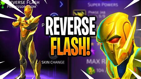 New Reverse Flash Showcase And Gameplay Dc Legends Youtube