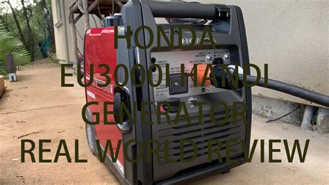 Mileage in city is around 10km and highway about 16.5km. Honda EU3000i Handi Generator Review - Real-World Power ...