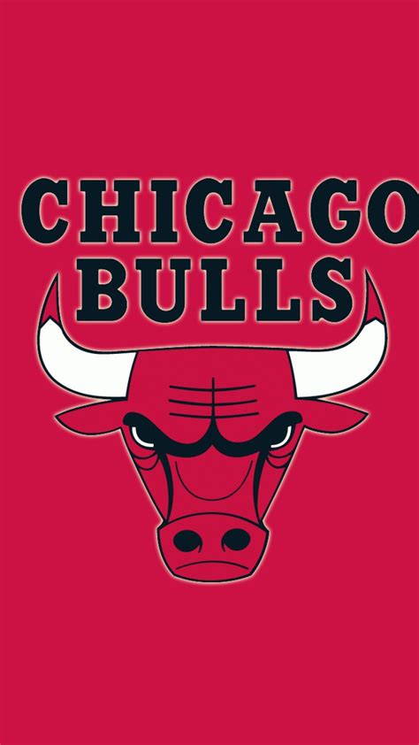 Chicago Bulls Logo Iphone Wallpaper Home Screen 2021 Nba Iphone Wallpaper