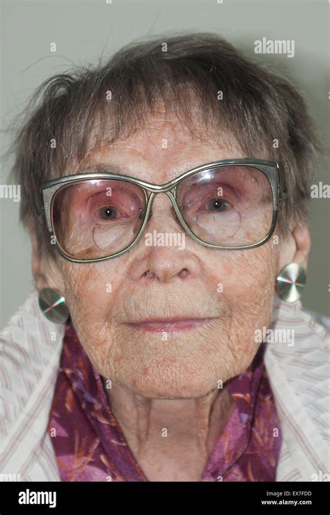92 Year Old Woman Stock Photo Alamy