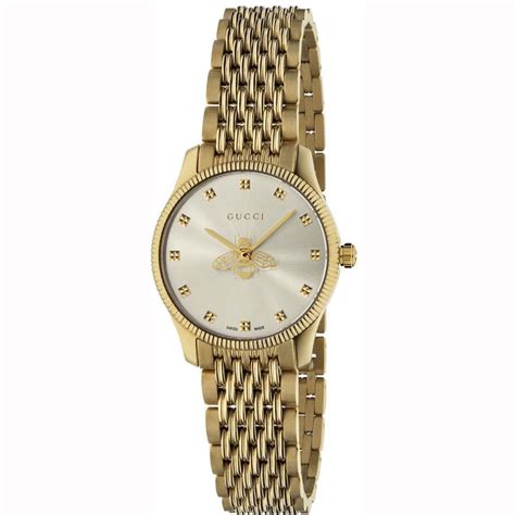 Gucci Ladies G Timeless Gold Tone Watch Watches From Francis And Gaye