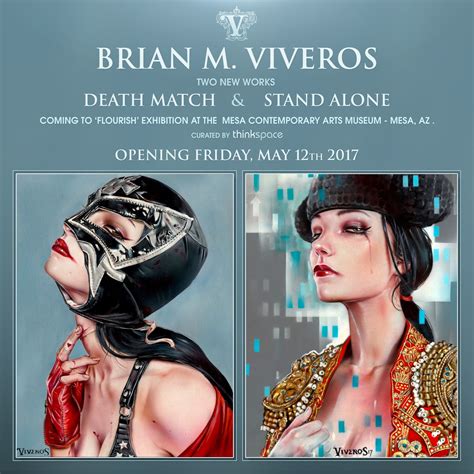 Brian M Viveros Two New Works Coming To ‘flourish Exhibition At Mesa