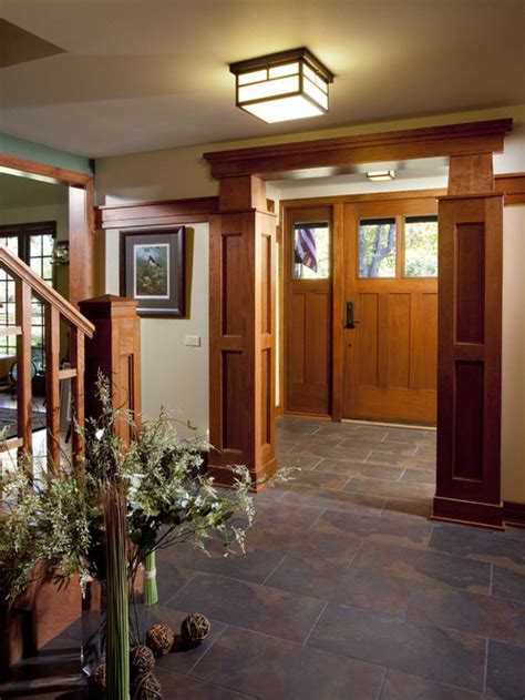 Best Craftsman Foyer Design Ideas And Remodel Pictures Houzz